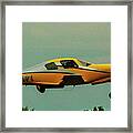 Airventure Yellow Racer Framed Print