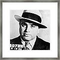 Al Capone Mugsot Framed Print