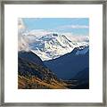 Alaska Valley In Fall Framed Print