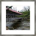 Albany Bridge Nh Framed Print