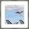 Albatros Over Thunderbirds Framed Print