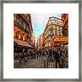 Albe Hotel Paris Street Photography Framed Print