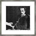 Albert Einstein 1879-1955, Photo Ca Framed Print