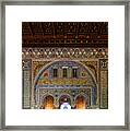 Alcazar De Sevilla Archway Framed Print