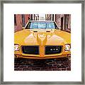 All American Muscle Framed Print