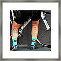 All Star Cyclist Framed Print