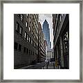 Alley In Cleveland Ohio Framed Print