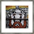 Alley Light Man Framed Print