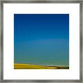 Almost Cloudless Framed Print
