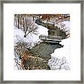 Along Town Brook Plymouth Ma Framed Print