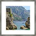 Amalfi Fortress Framed Print