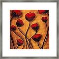 Amapolas Framed Print