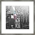 America At Home. In Honor Of Those Who Framed Print
