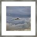 American Aircraft Landing Framed Print