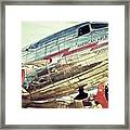 American Airlines Framed Print