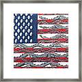 American Conflict Framed Print