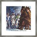 Americans Will Always Fight For Liberty Framed Print