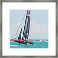America's Cup Team Usa  Reigning Champion Framed Print