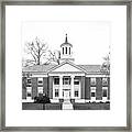 Amherst College Chapin Hall Framed Print