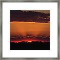 Amherstburg Sunset Framed Print
