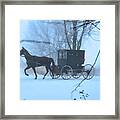 Amish Dreamscape Framed Print