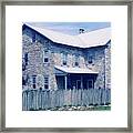 Amish Home Framed Print