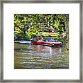 Amphicar Swimming Framed Print