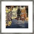 Amsterdam Canal Reflection Framed Print