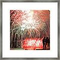 An Impressive Display Revere Beach Fireworks 2015 Framed Print
