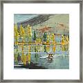 An October Day Framed Print