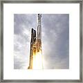 An United Launch Alliance Atlas V Framed Print