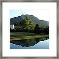 Ananda In The Himalayas, India Framed Print