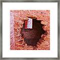 Anasazi Cliff Dwellings #10 Framed Print