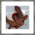 Anchor Of Europa Framed Print