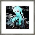 Andorian Space Vixen Framed Print