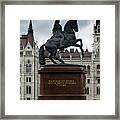 Andrassy And Parliament Framed Print