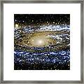 Andromeda Galaxy Enhanced Framed Print