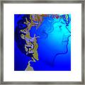 Angel Dreams Of Earth Framed Print