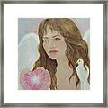 Angel Heart Framed Print