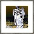 Angel In The Clouds Framed Print