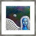 Angel Of The Shepherd Moon Framed Print