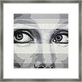 Angelina's Eyes Framed Print
