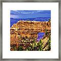 Angels Window In Grand Canyon Framed Print