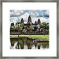 Angkor Wat Pano View Framed Print
