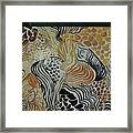 Animal Print Floor Cloth Framed Print