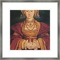 Anne Of Cleves Framed Print