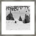 Another Planet Bw Framed Print