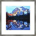 Another Shuksan Reflection Framed Print