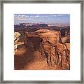 Another View From Hunt's Mesa Framed Print