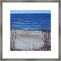 Another View Of East Point Beach Framed Print